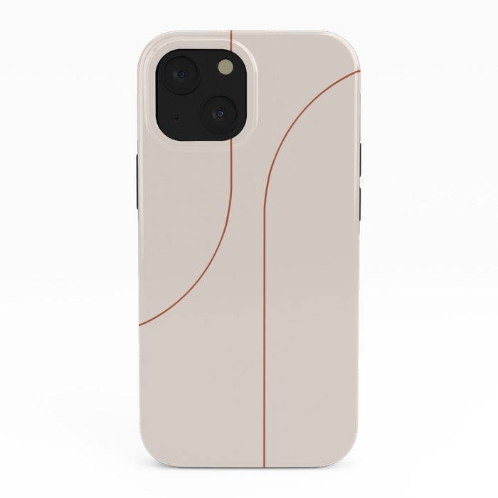Modern Minimal Line Abstract XXVI iPhone Case Gallery Image 38