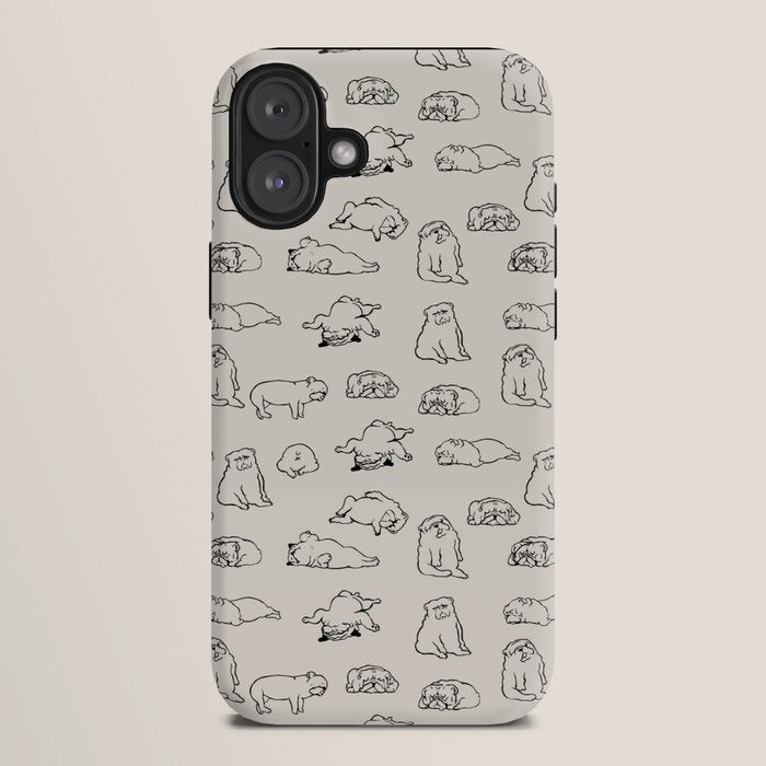 More Sleep English Bulldog iPhone Case Gallery Image 10
