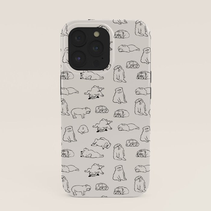 More Sleep English Bulldog iPhone Case Gallery Image 39