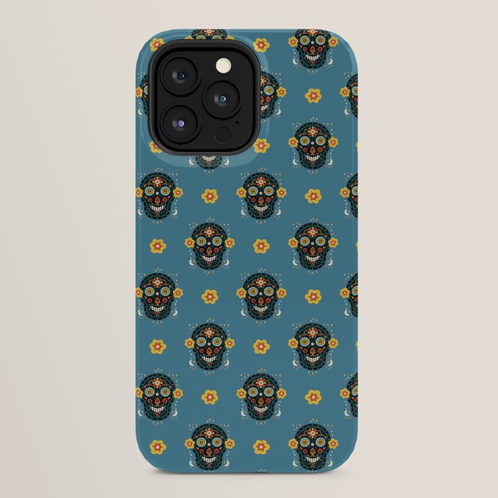 Happy Haunting | Day of Dead Skull iPhone Case Gallery Image 24