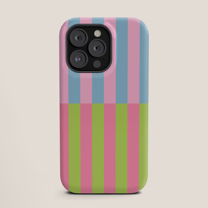 Vibrant color block pattern iPhone Case Gallery Image 19
