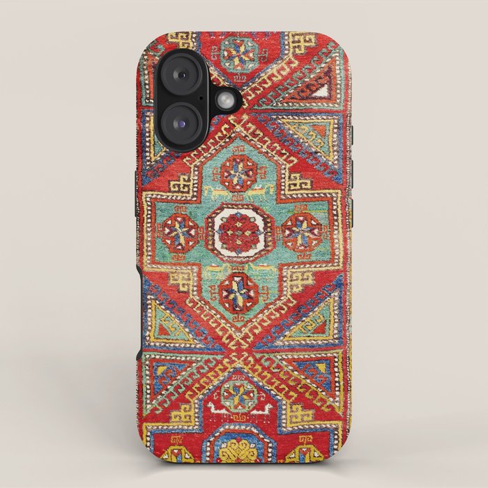 Incesu Turkish Village Antique Long Rug Print iPhone Case Gallery Image 1