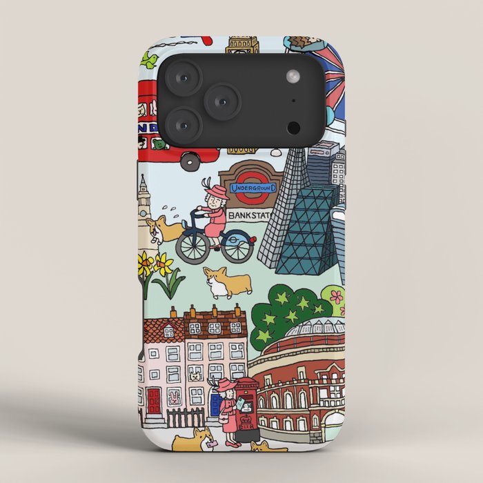 The Queen's London Day Out iPhone Case Gallery Image 4