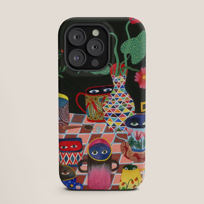 Suspicious mugs 3 iPhone Case Gallery Image 19