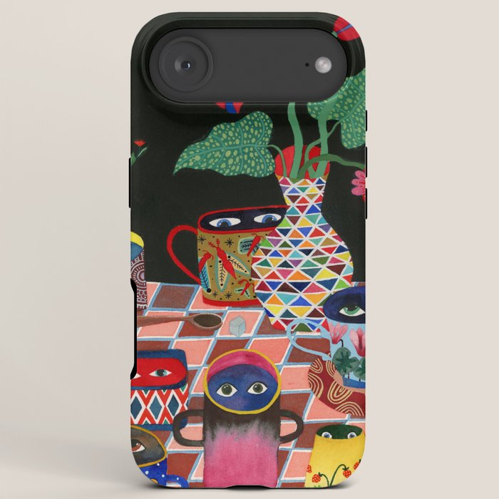 Suspicious mugs 3 iPhone Case Gallery Image 6