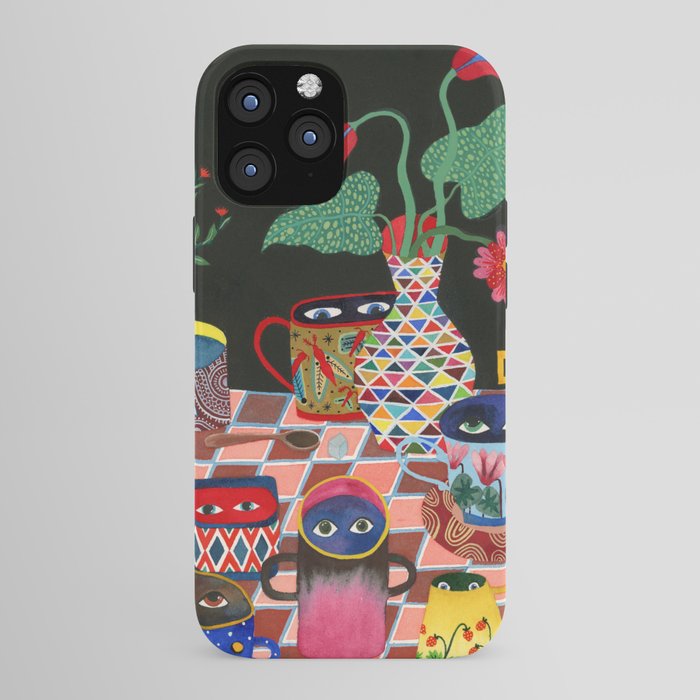 Suspicious mugs 3 iPhone Case Gallery Image 43