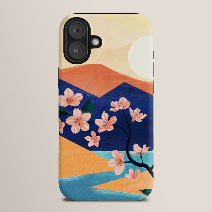 Warm spring sunchine near the flowing river iPhone Case Gallery Image 14