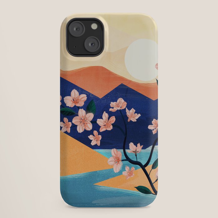Warm spring sunchine near the flowing river iPhone Case Gallery Image 18