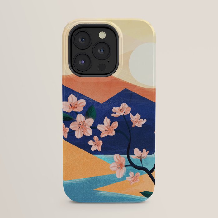 Warm spring sunchine near the flowing river iPhone Case Gallery Image 31