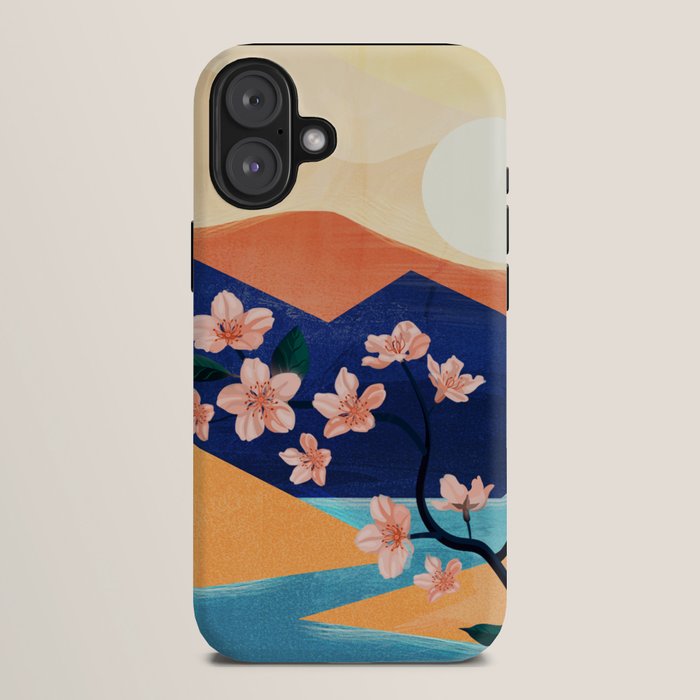 Warm spring sunchine near the flowing river iPhone Case Gallery Image 10