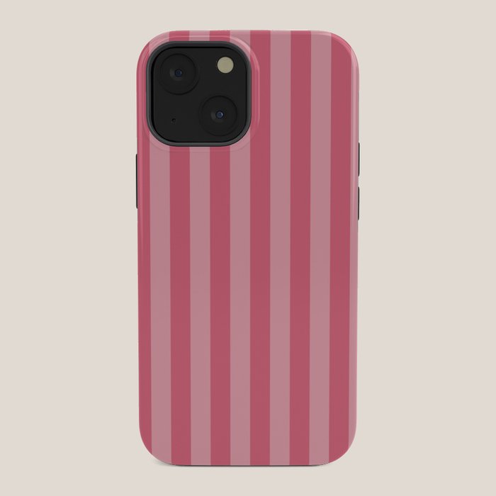 Large Nantucket Red Cabana Tent Stripes iPhone Case Gallery Image 34