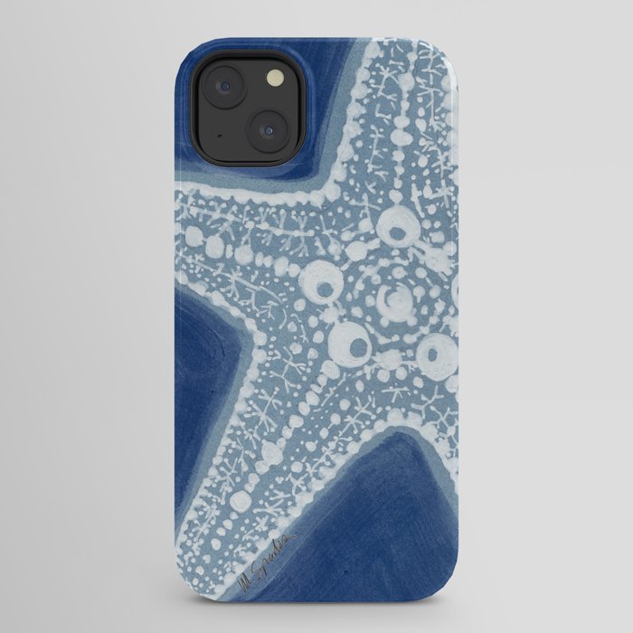 Starfish Blue and White iPhone Case Gallery Image 22