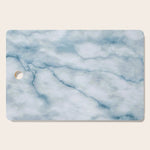 Light blue marble texture Cutting Board Gallery Image 1