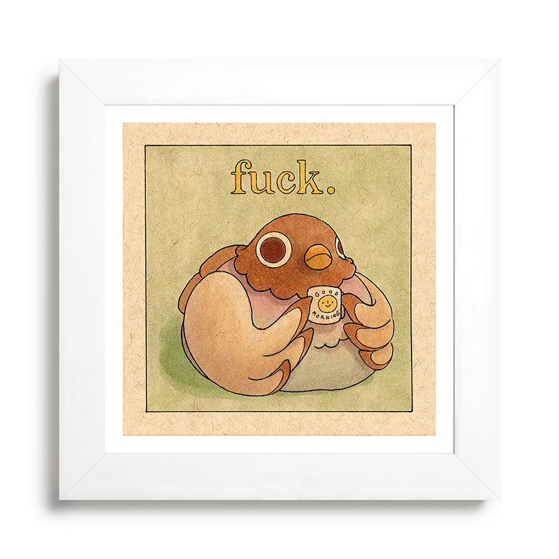 'Fuck' Pigeon 06 Framed Art Print Gallery Image 22