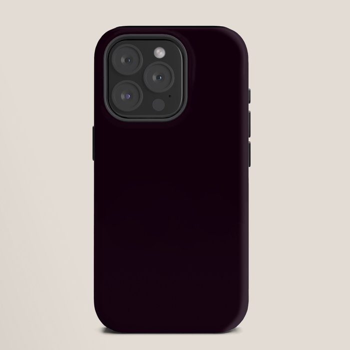 Simply Deep Eggplant Purple iPhone Case Gallery Image 11