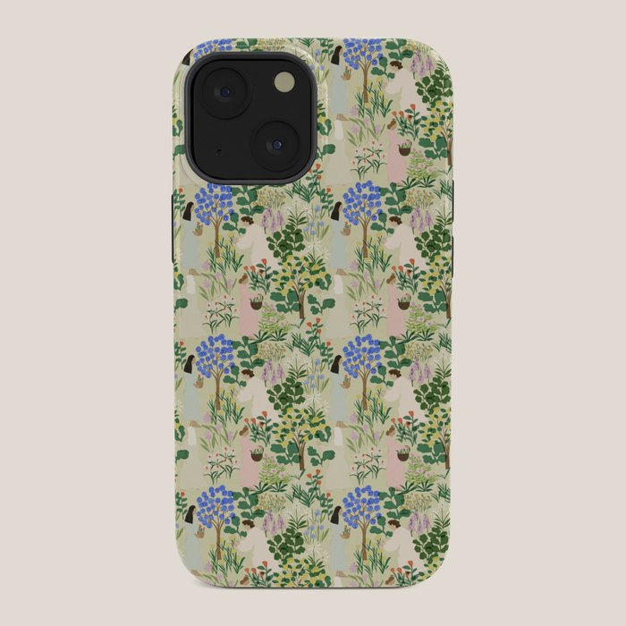 Ladies working in the garden (BEIGE) iPhone Case Gallery Image 34