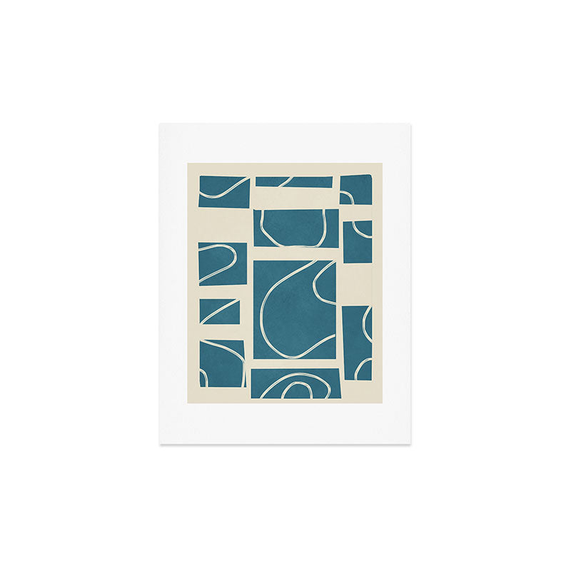 Abstract Pathways 3 Art Print Gallery Image 2