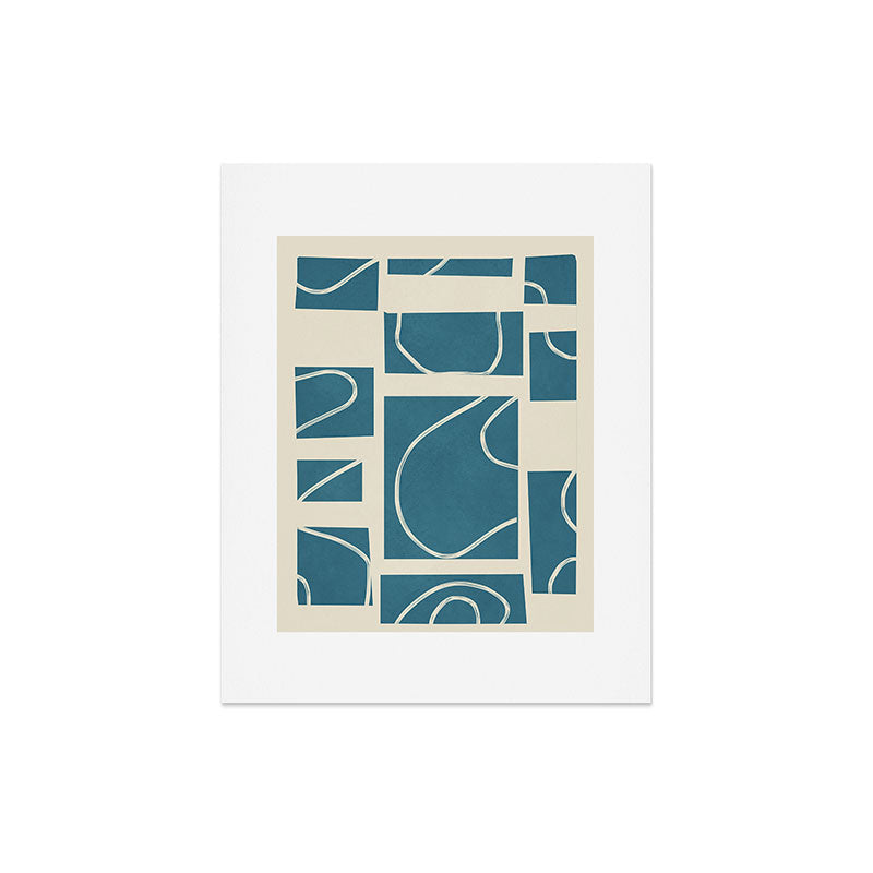 Abstract Pathways 3 Art Print Gallery Image 4