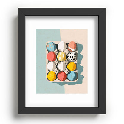Easter Egg Carton Framed Art Print Gallery Image 58