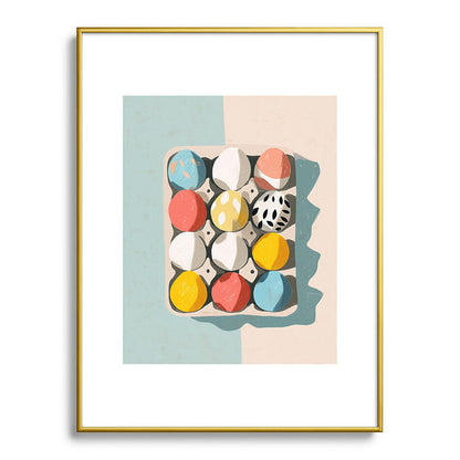 Easter Egg Carton Framed Art Print Gallery Image 92