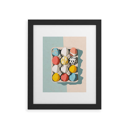Easter Egg Carton Framed Art Print Gallery Image 33