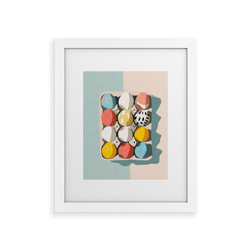 Easter Egg Carton Framed Art Print Gallery Image 55