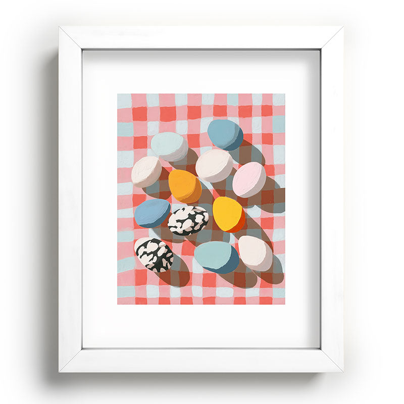 Easter Picnic Eggs Framed Art Print Gallery Image 76