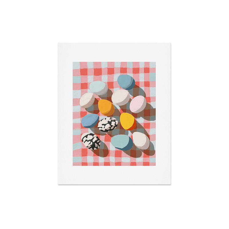 Easter Picnic Eggs Art Print Gallery Image 5