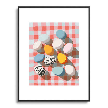 Easter Picnic Eggs Framed Art Print Gallery Image 85