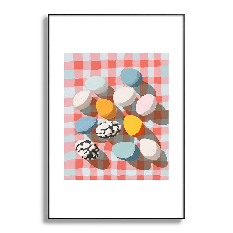 Easter Picnic Eggs Framed Art Print Gallery Image 87