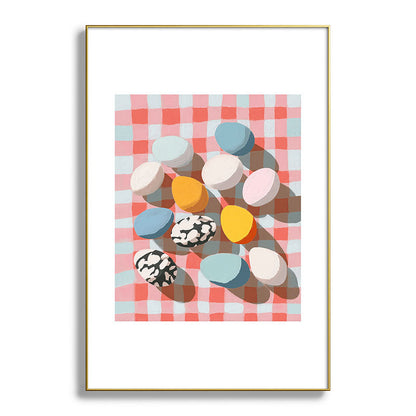 Easter Picnic Eggs Framed Art Print Gallery Image 94