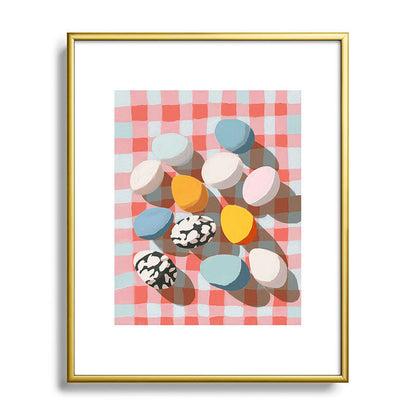 Easter Picnic Eggs Framed Art Print Gallery Image 89