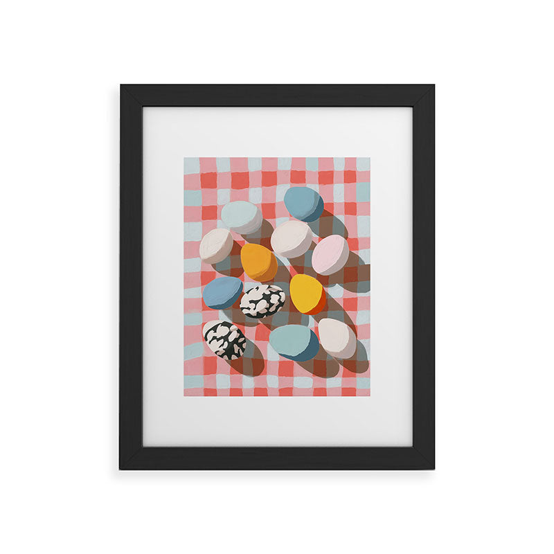 Easter Picnic Eggs Framed Art Print Gallery Image 30