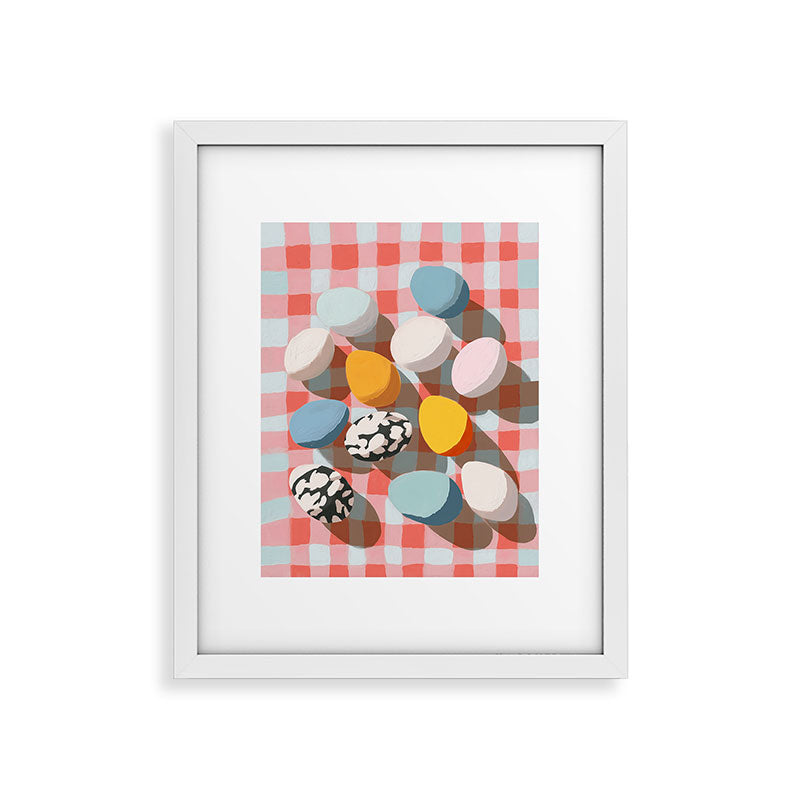 Easter Picnic Eggs Framed Art Print Gallery Image 26