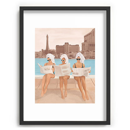 Hotel Morning Framed Art Print Gallery Image 61