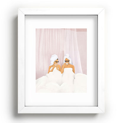 Morning with a friend Framed Art Print Gallery Image 76