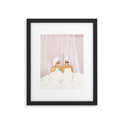 Morning with a friend Framed Art Print Gallery Image 4