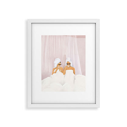Morning with a friend Framed Art Print Gallery Image 23
