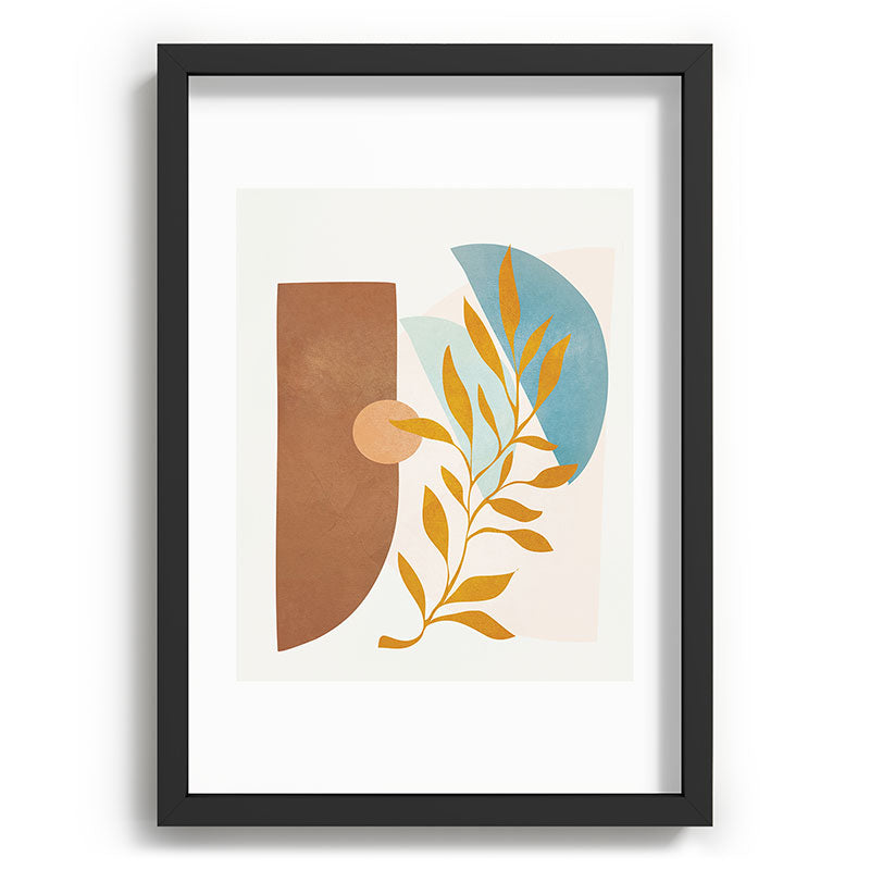 Soft Abstract Shapes 01 Framed Art Print Gallery Image 59
