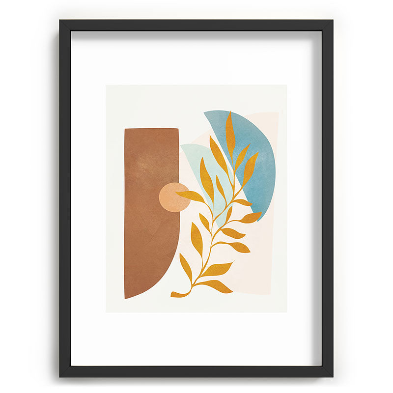 Soft Abstract Shapes 01 Framed Art Print Gallery Image 61