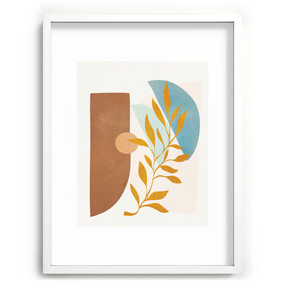 Soft Abstract Shapes 01 Framed Art Print Gallery Image 79