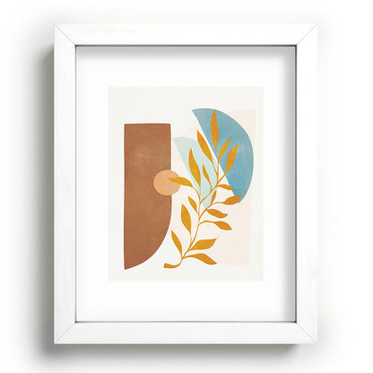 Soft Abstract Shapes 01 Framed Art Print Gallery Image 75