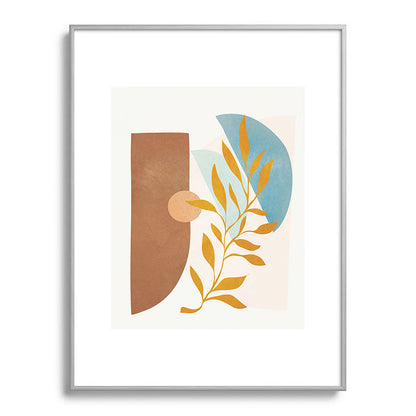Soft Abstract Shapes 01 Framed Art Print Gallery Image 99