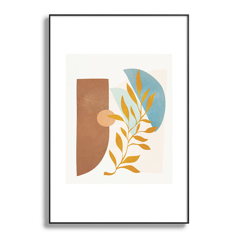 Soft Abstract Shapes 01 Framed Art Print Gallery Image 86