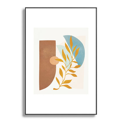 Soft Abstract Shapes 01 Framed Art Print Gallery Image 86