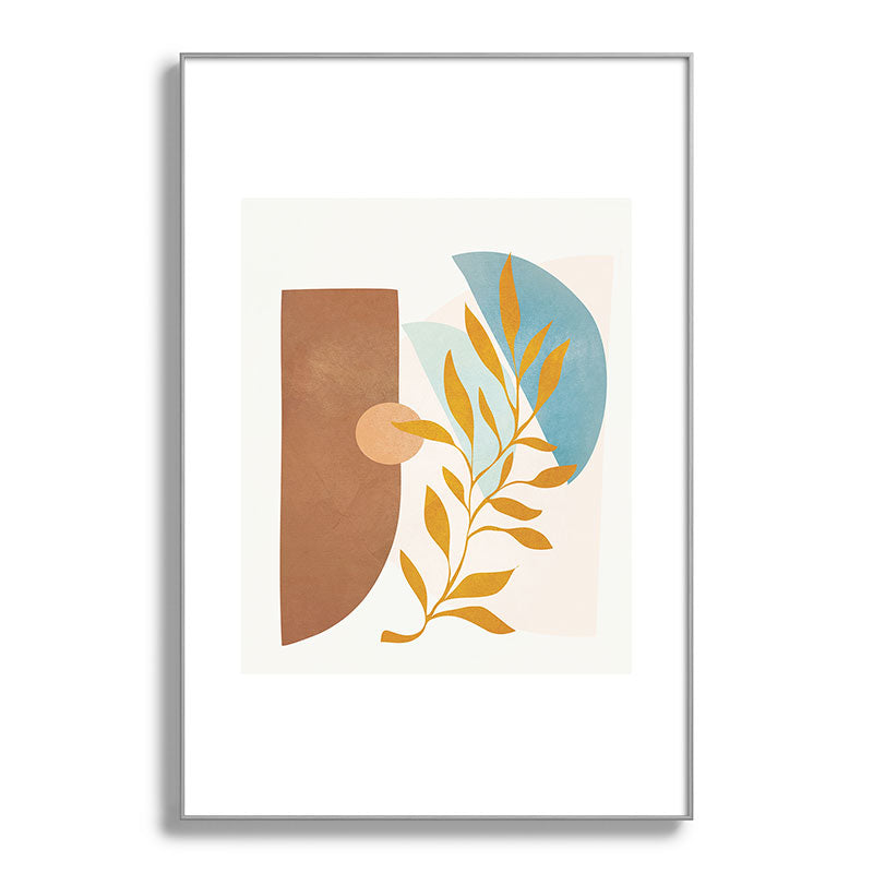 Soft Abstract Shapes 01 Framed Art Print Gallery Image 101