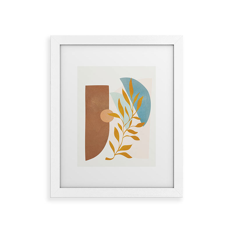 Soft Abstract Shapes 01 Framed Art Print Gallery Image 54