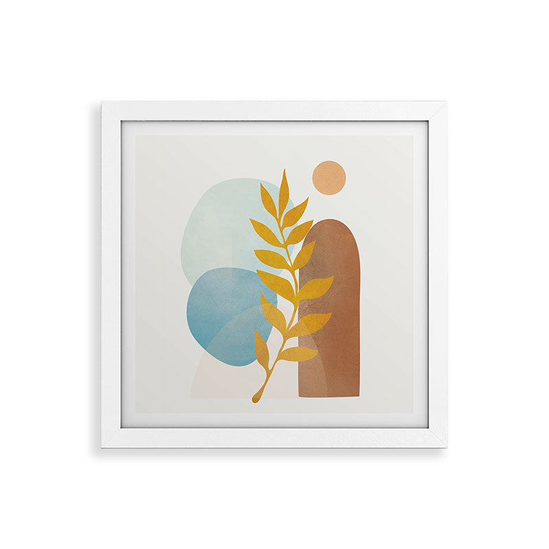 Soft Abstract Shapes 04 Framed Art Print Gallery Image 82