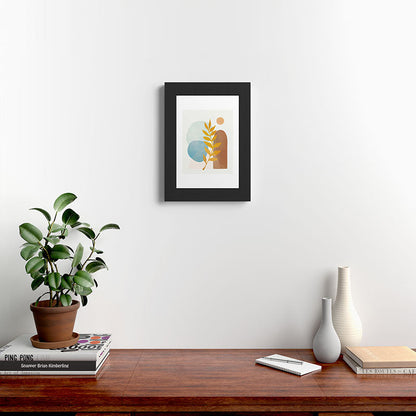 Soft Abstract Shapes 04 Framed Art Print Gallery Image 42