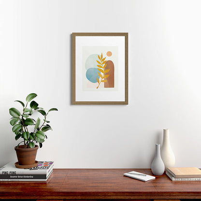 Soft Abstract Shapes 04 Framed Art Print Gallery Image 54